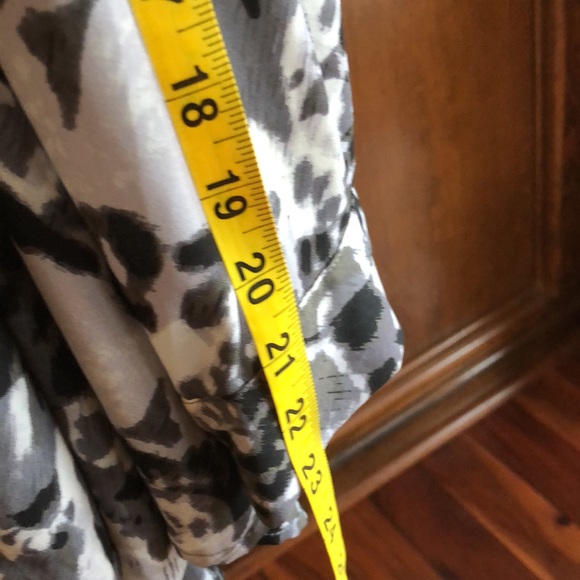 Blouse jacket investments  sz  PET MED black white - Picture 10 of 15